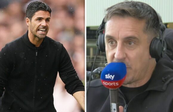 Arsenal boss Arteta has three simple solutions after Neville hits nail on head