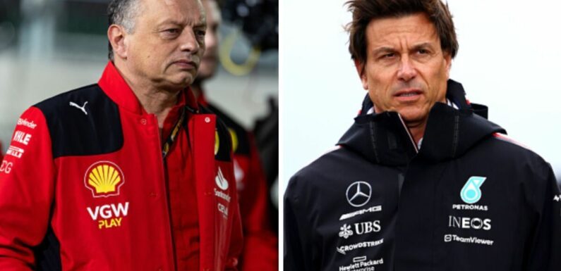 Ferrari chief digs out FIA over ’embarrassing story’ as Toto Wolff cleared