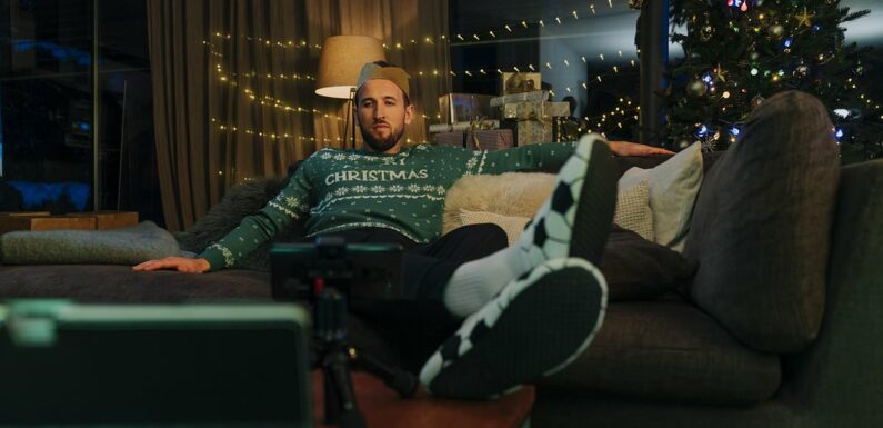 Harry Kane stars in Amazon Prime advert to promote festive fixtures