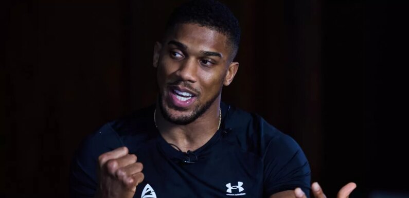 ‘I’m not a big-time Charlie’ says Anthony Joshua as he explains gym etiquette