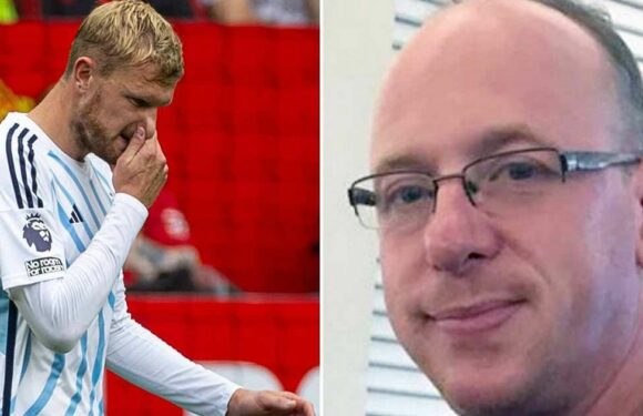 Forest’s Joe Worrall was sent off as hero cop uncle lay dying in hospital