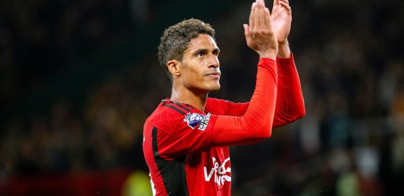 Raphael Varane 'could miss SIX WEEKS after injury in win over Forest'
