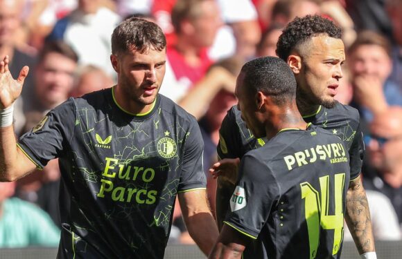 Ajax 0-4 Feyenoord: Gimenez completes hat-trick after four-day delay
