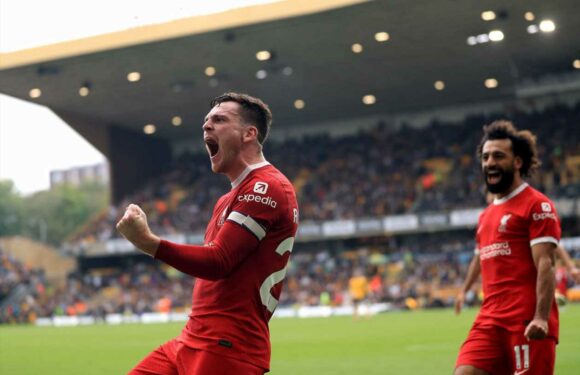 Andrew Robertson says ‘we just feel free’ after Liverpool extend unbeaten run