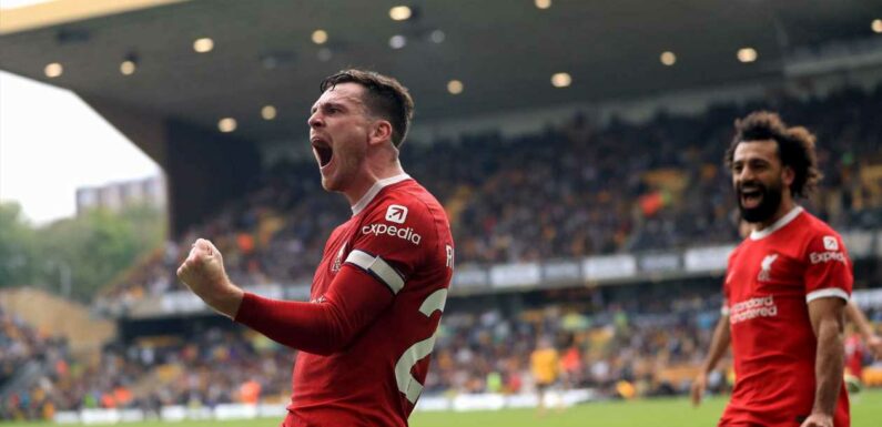 Andrew Robertson says ‘we just feel free’ after Liverpool extend unbeaten run