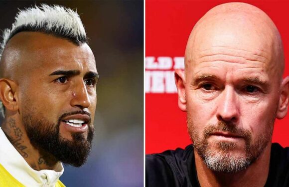 Arturo Vidal hits out at Erik ten Hag and says ‘bald guys are complicated’