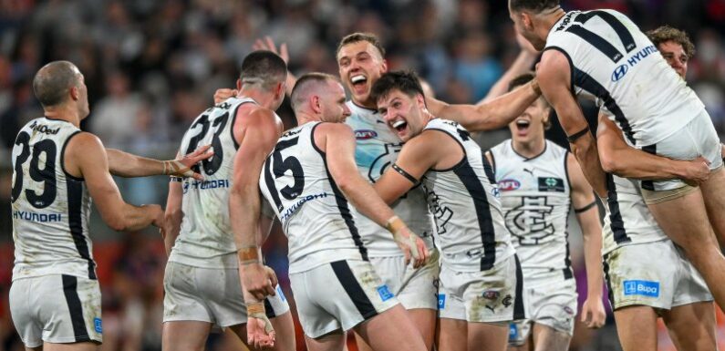 Blue heaven: Carlton snatch victory in finals win for the ages