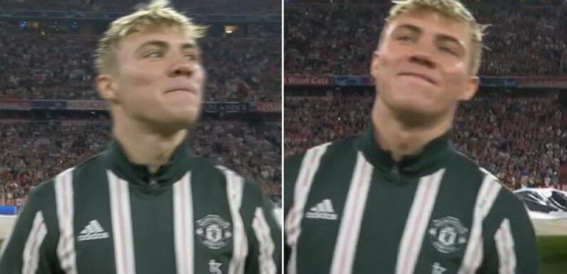 Hojlund smiles wide at Champions League song and ‘doesn’t deserve Man Utd pain’