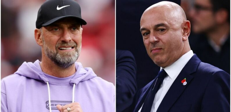 Liverpool may need favour from Daniel Levy to keep Klopp’s transfer hope alive