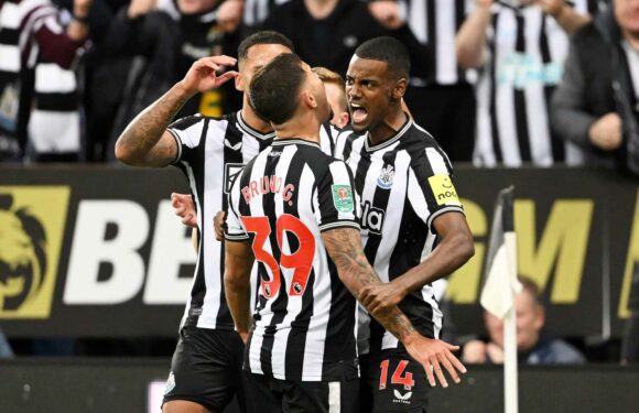 Newcastle substitutes take charge to end Man City’s quadruple dream at the first hurdle