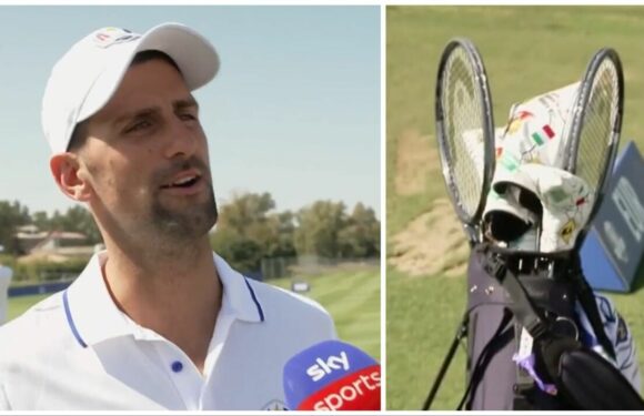 Novak Djokovic has explanation after having tennis rackets in Ryder Cup bag