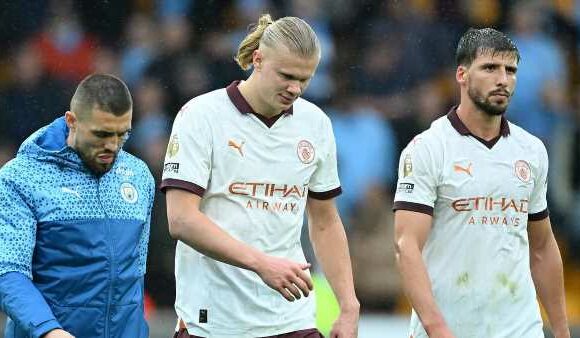 Pep Guardiola SLAMS Man City trio after defeat to Wolves