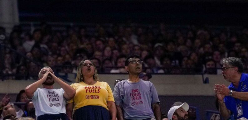 Protest interrupts women’s semi-final at US Open