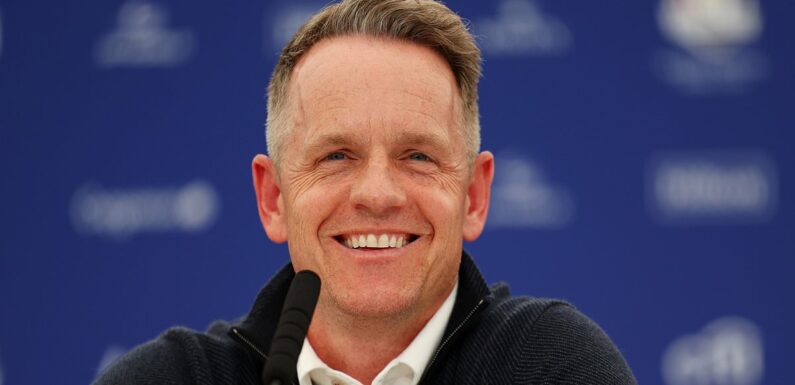 RIATH AL-SAMARRAI: Luke Donald backs young guns to defeat Americans