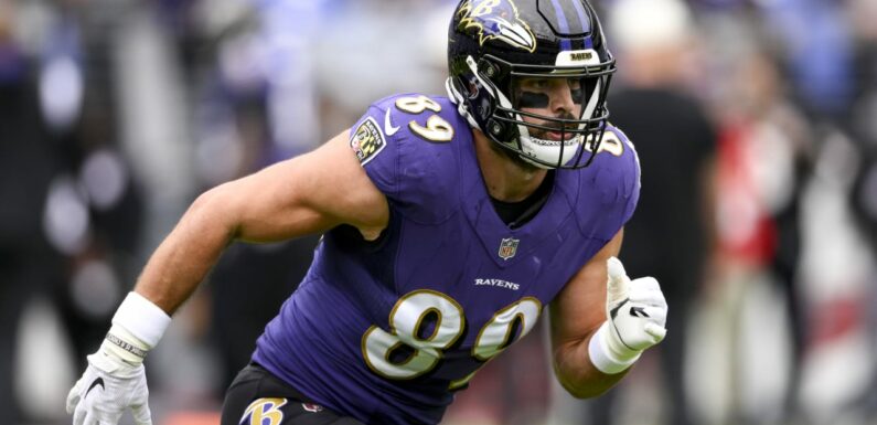 Ravens TE Mark Andrews (quadriceps) questionable for season opener vs. Texans