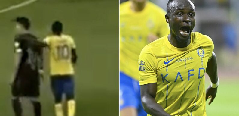 Roberto Firmino fuming at Sadio Mane’s act during celebration in Saudi Arabia