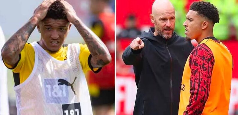 Sancho felt like ‘scapegoat’ at Dortmund – and has history of training trouble