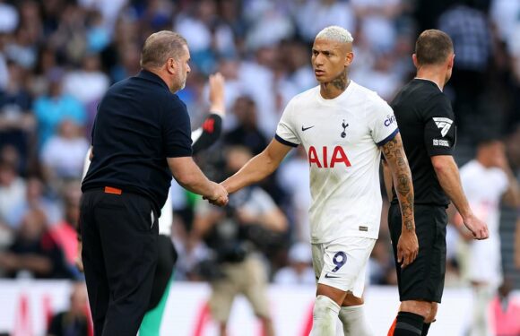 Tottenham boss Postecoglou vows to give Richarlison support he needs
