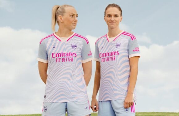 Arsenal mark new WSL season with launch of ‘bespoke’ away kit