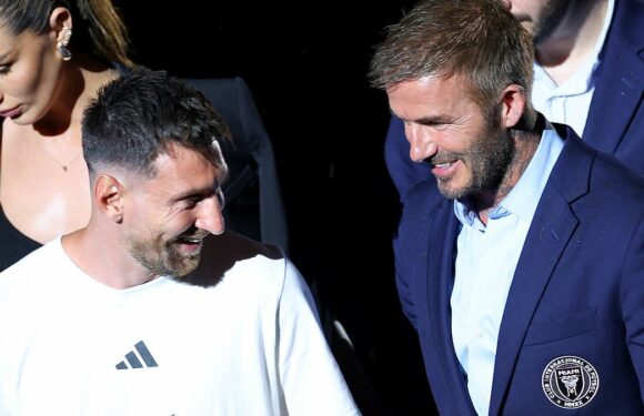 David Beckham was worried Lionel Messi would return to Barcelona