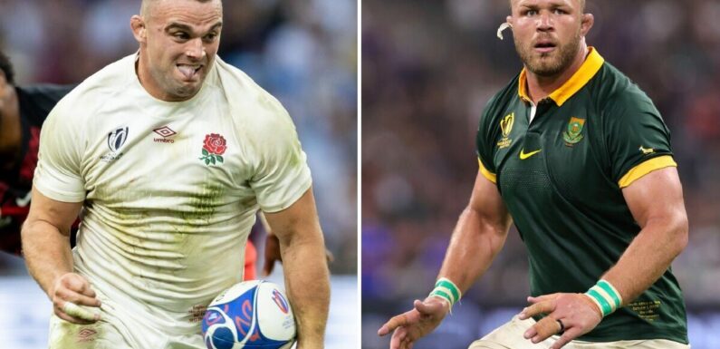 England’s Ben Earl 18kg lighter than South Africa man mountain Duane Vermeulen