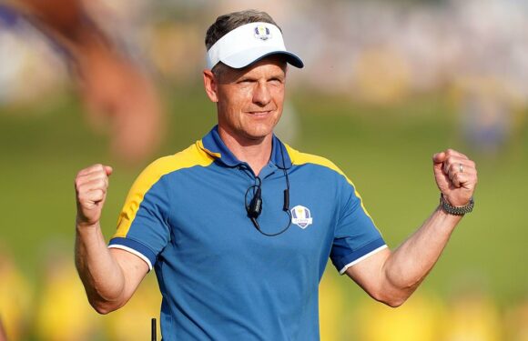 Europe captain Luke Donald hails 'amazing journey' after Ryder Cup win