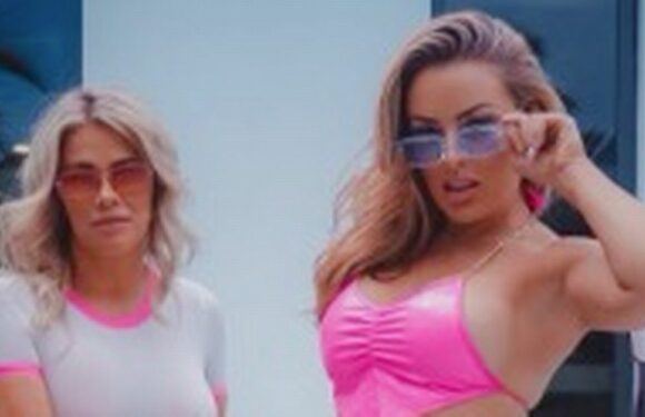 Paige VanZant flaunts boobs in see-through top with ‘troublemaker’ Mandy Rose