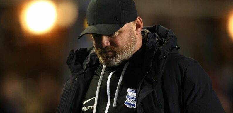 Rooney booed and sworn at as miserable Birmingham start worsens