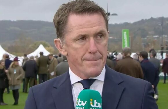 AP McCoy in tears on live TV while discussing injured jockey Graham Lee