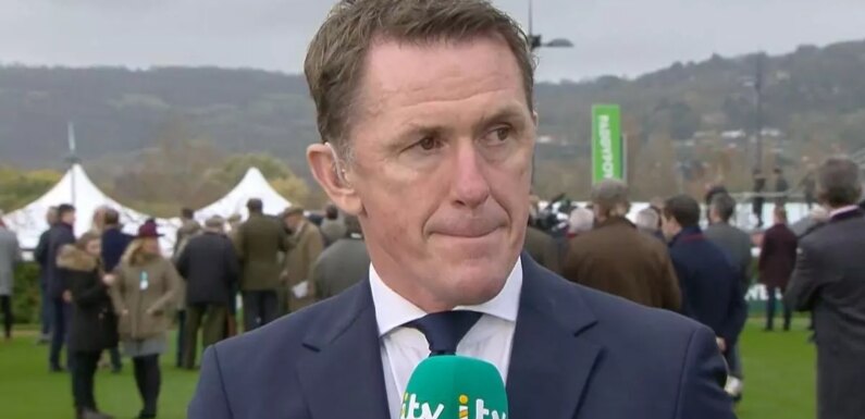 AP McCoy in tears on live TV while discussing injured jockey Graham Lee