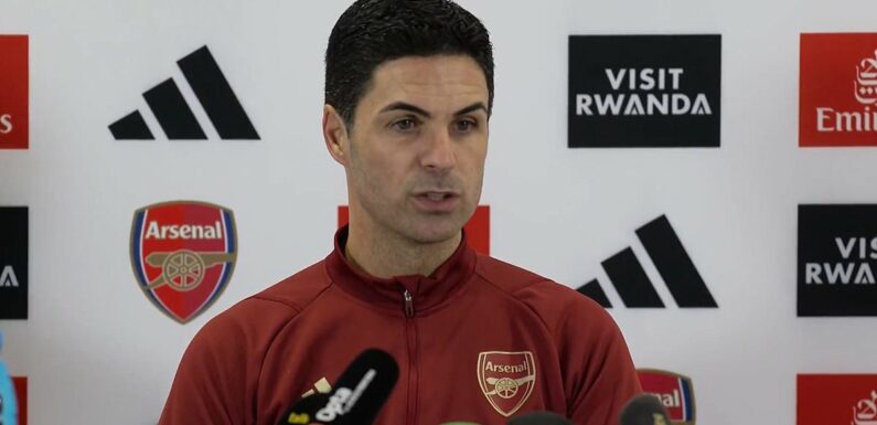 Arsenal boss Mikel Arteta says there needs to be 'freedom of speech'
