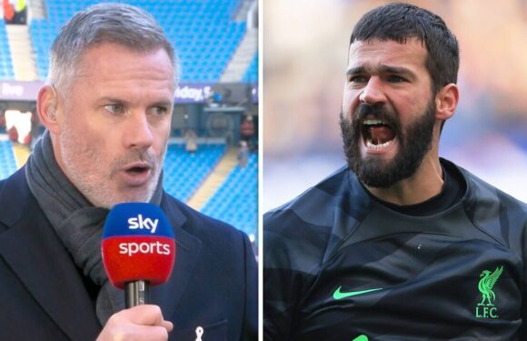 Carragher slams two Liverpool stars but Alisson escapes flak after City error