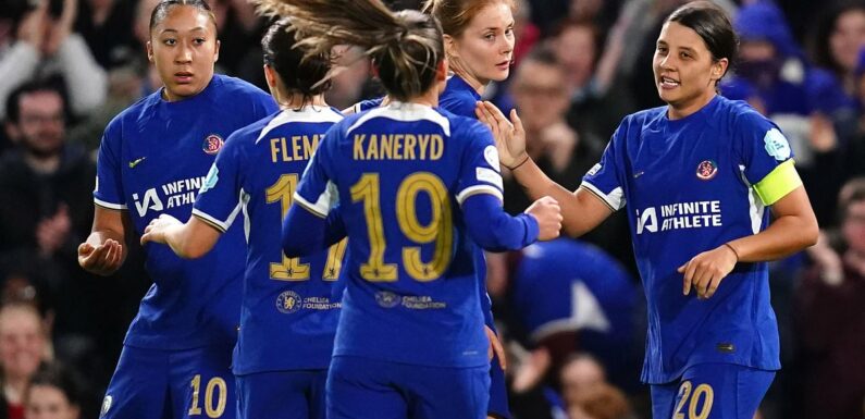 Chelsea 4-1 Paris FC: Kerr hat-trick gets Blues back on track