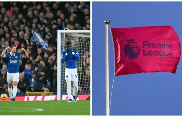 Everton ‘at risk of another points deduction’ with Prem ready to take action