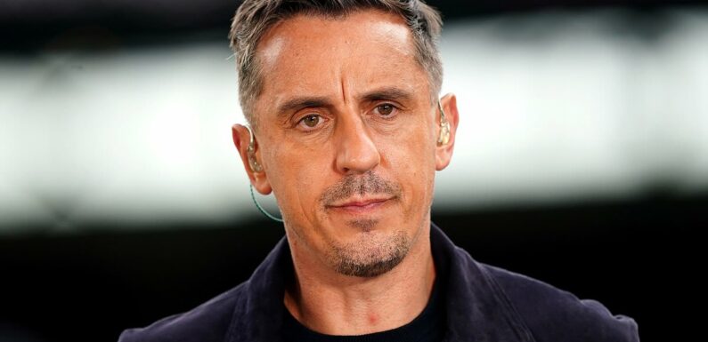 Gary Neville insists Liverpool are 'NOT title contenders' this season