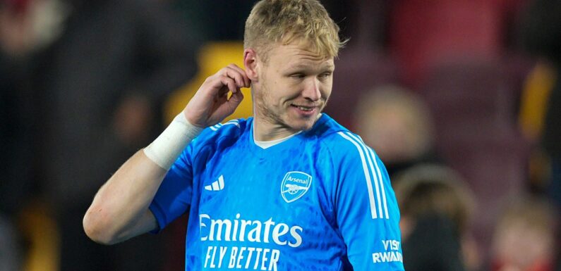 Is this the end of Aaron Ramsdale at Arsenal?