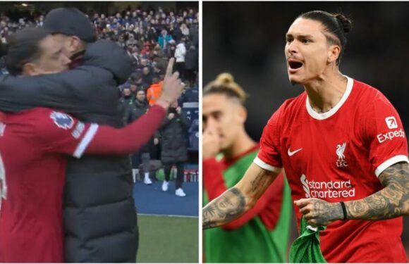 Liverpool hot-head Nunez’s history of fights and hissy fits after clash with Pep
