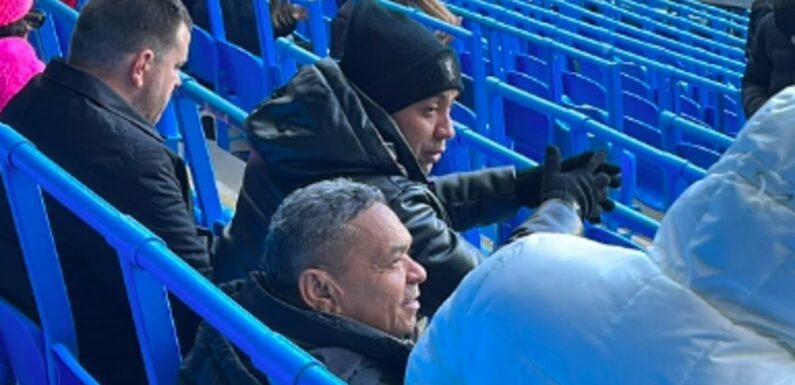 Luis Diaz's dad spotted in attendance at the Etihad