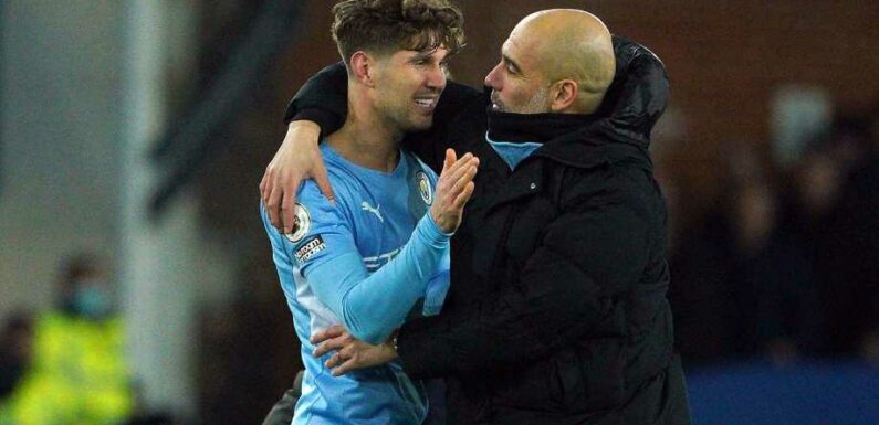 Man City boss Pep Guardiola taking safety-first approach with John Stones