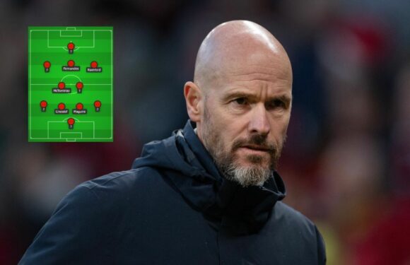 Man Utd team news as Ten Hag rolls back the years with three changes vs Everton