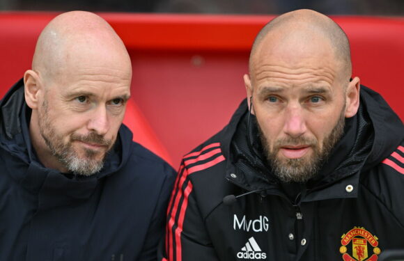Mitchell van der Gaag ‘almost died in dugout’ but will manage Man Utd vs Everton