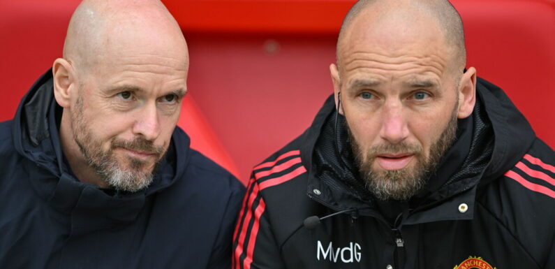 Mitchell van der Gaag ‘almost died in dugout’ but will manage Man Utd vs Everton
