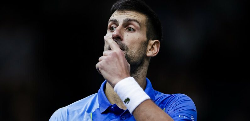 Novak Djokovic is BOOED at Paris Masters for the second night in a row