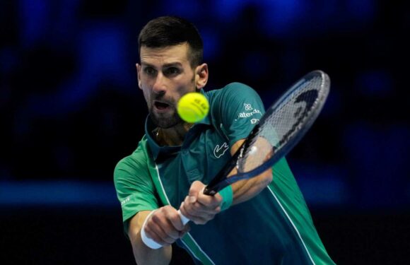 Novak Djokovic to finish 2023 ranked world No1 after beating Holger Rune at ATP Finals