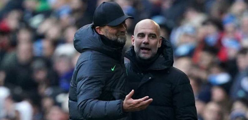 Opposing managers happy with a point as Manchester City and Liverpool draw