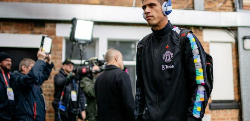 Raphael Varane theory raised on latest Man Utd starting line-up snub