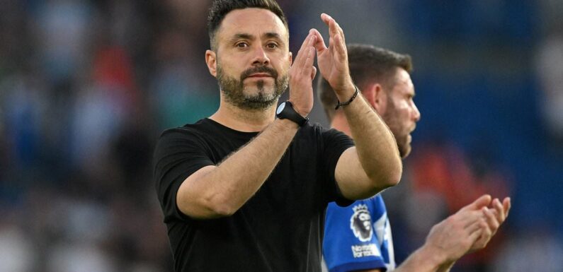 Real Madrid 'approach Roberto De Zerbi to replace Carlo Ancelotti'