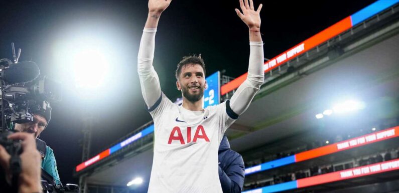 Rodrigo Bentancur return eases Tottenham’s injury crisis