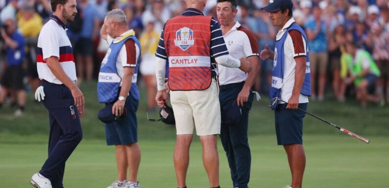 Rory McIlroy slams ‘d***’ Patrick Cantlay after opening up on Ryder Cup bust-up