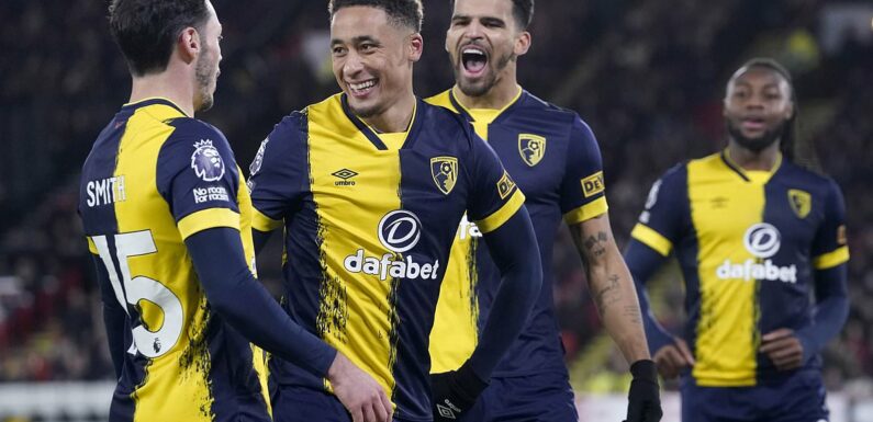 Sheffield United 1-3 Bournemouth: Marcus Tavernier brace secures win